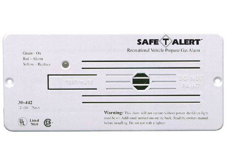 Safe-T-Alert Recessed LP Gas Detector White 30-442-P-WT