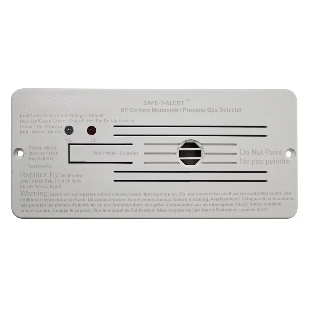 Safe-T-Alert LP/Carbon Monoxid Detector= 35-742-WT