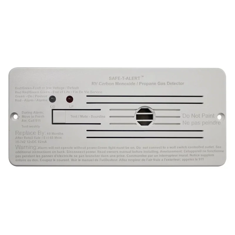 Safe-T-Alert LP/Carbon Monoxid Detector= 35-742-WT