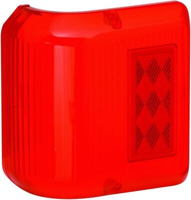 Bargman Wrap Around Tail Light Lens Red 34-86-711 Bargman Wrap Around Tail Light Lens Red 34-86-711