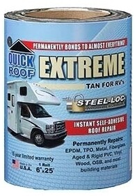 Co-Fair Quick Roof Extreme 6&quot;x25&#39; Tan=T-UBE625