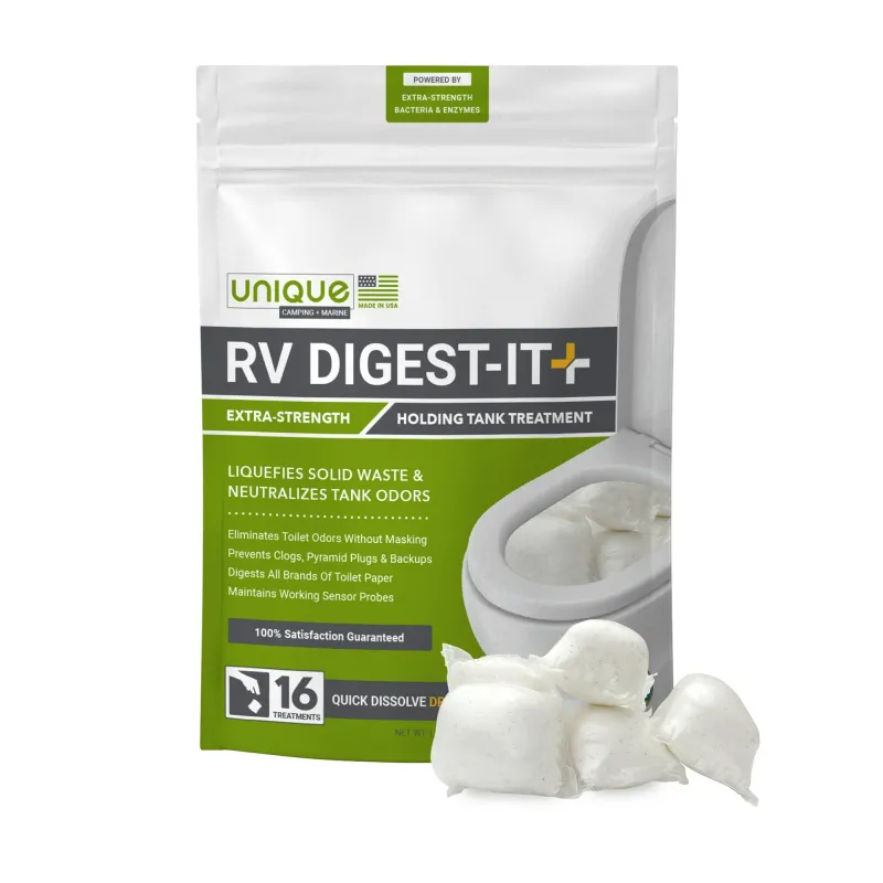 Unique RV Digest-It+ Extra Strength Holding Tank Treatment | Drop-In=41G-8