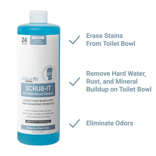 Unique Scrub-It RV Toilet Bowl Cleaner=41N-1