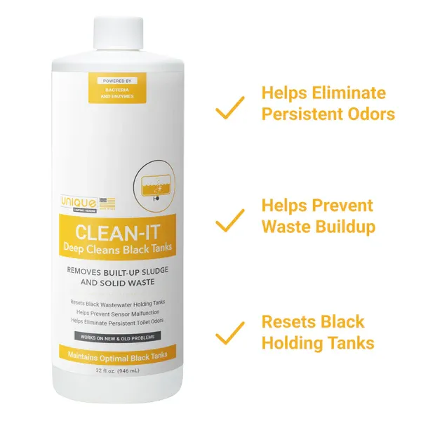 Unique  Clean-It Black Tank Deep Cleaner=41Q-1