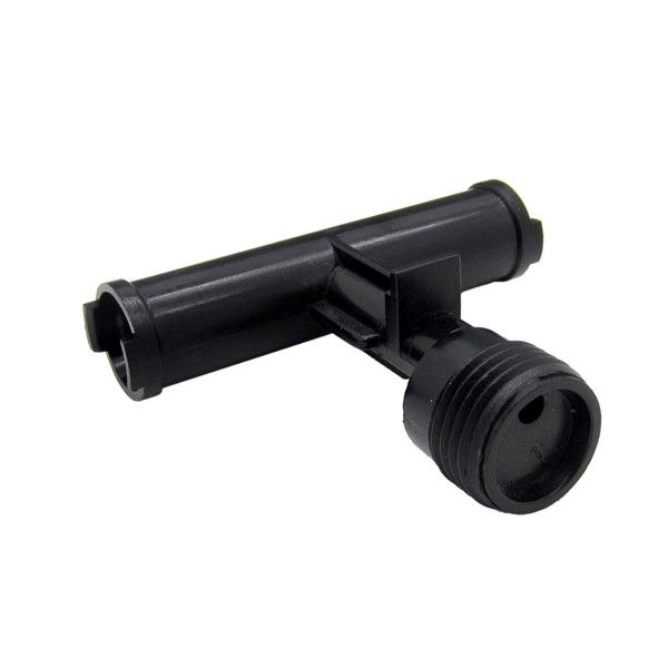 Dura Faucet Shower Diverter Tee Black=DF-RK900-BK
