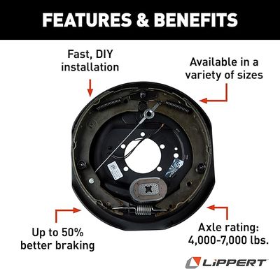 Lippert 12&quot; Right Brake Assembly 296652