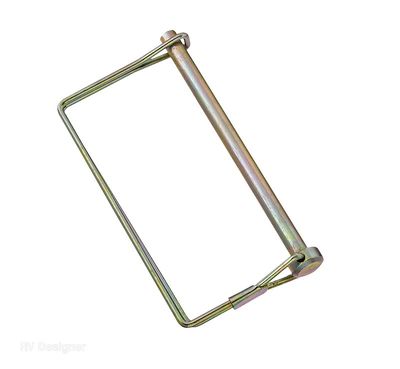 RVD Safety Lock Pin 1/4" x 3- 1/2" H432 RVD Safety Lock Pin 1/4" x 3- 1/2" H432