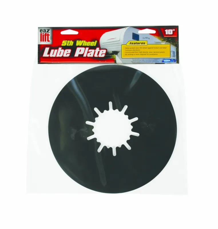 CMC 5th Wheel 10" Lube Plate BLK= 44665