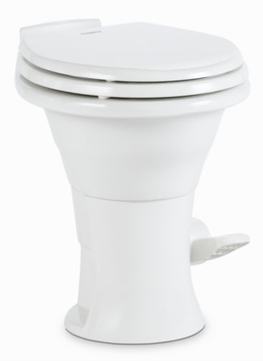 DOMETIC  Toilet 310 Series White W/Slow Close Seat,Tall=302310081