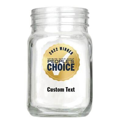 Custom Mason Jar Glass