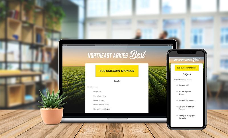 Subcategory Sponsorship