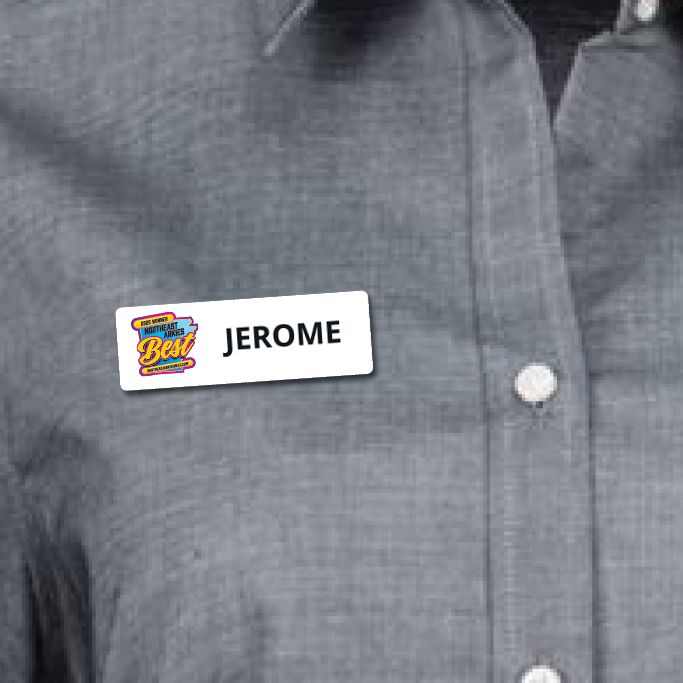 Custom Magnetic Name Tags