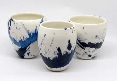 Small Cups, various. 8-11cm high. Set of 3 £100