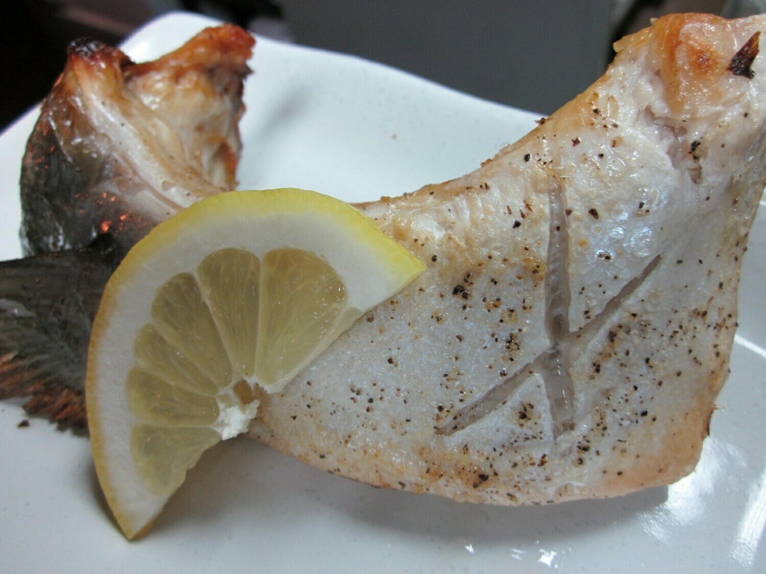 Baked Hamachi Kama
