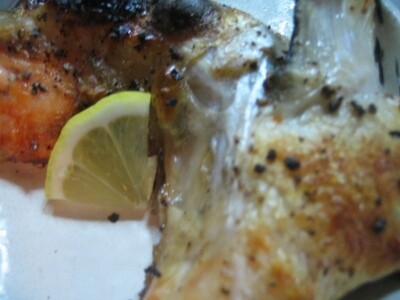 Baked Salmon Kama