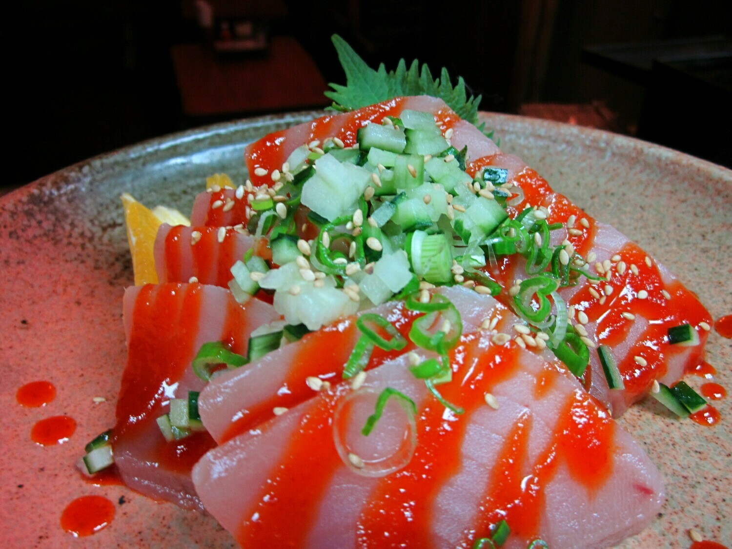 Spicy Tuna Sashimi