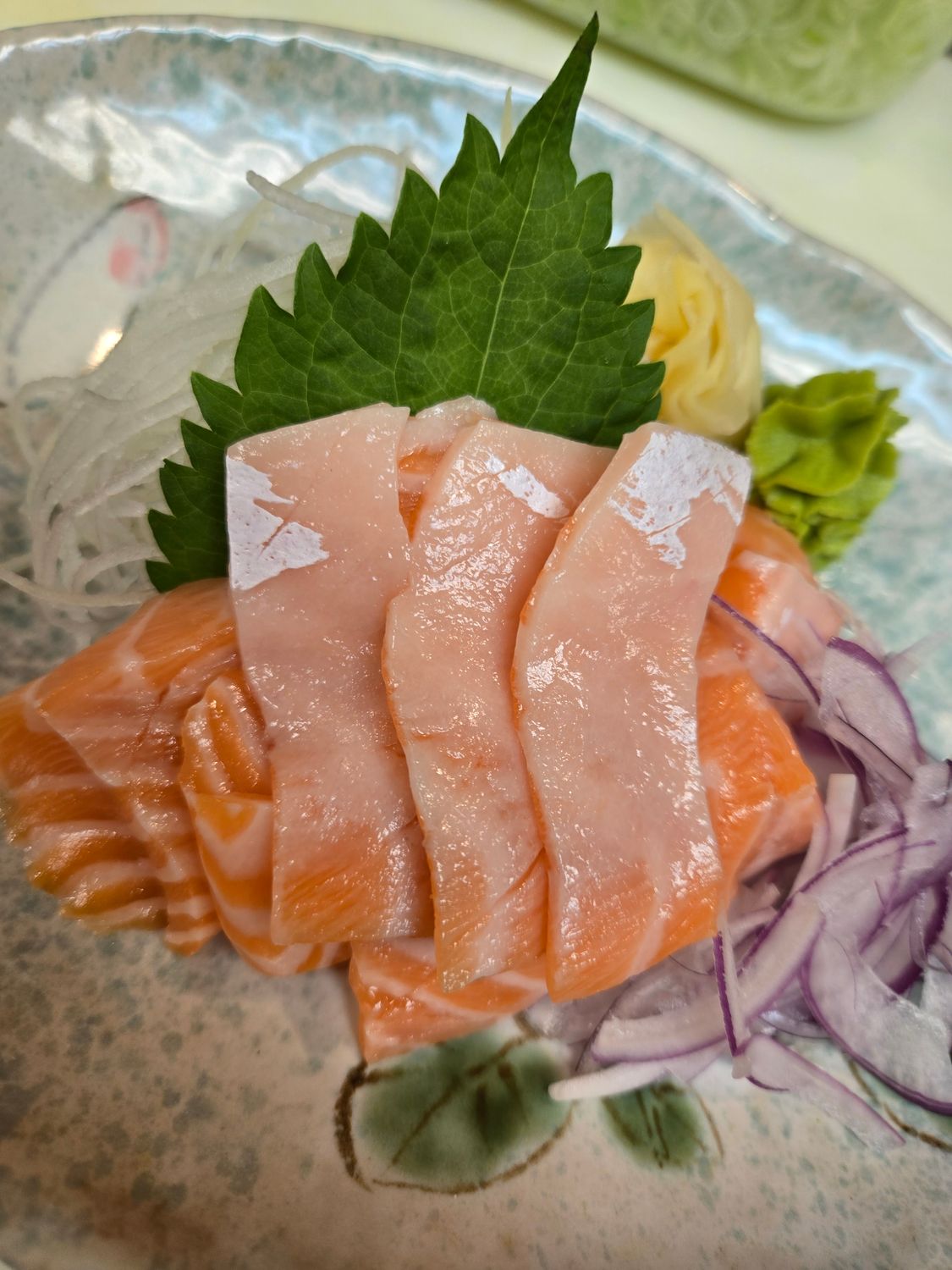 Salmon Belly Sashimi