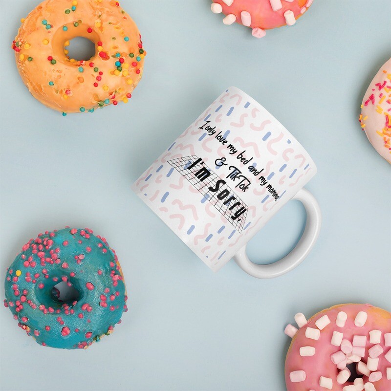 Tik Tok Mug pink