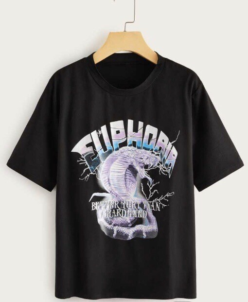 Euphoria Snake Graphic Tee