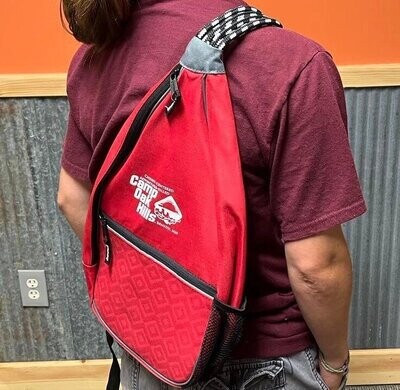 【soe】ONE SHOULDER BACKPACK New One Shoulder Backpack Sling Bag Crossbody USB Cycling
