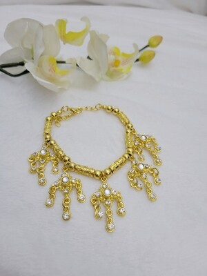 Gold Dangle bracelet