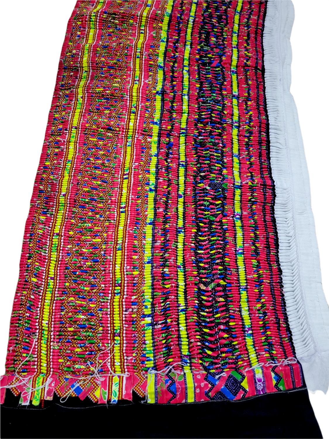 Floral Hmong Leeg skirt