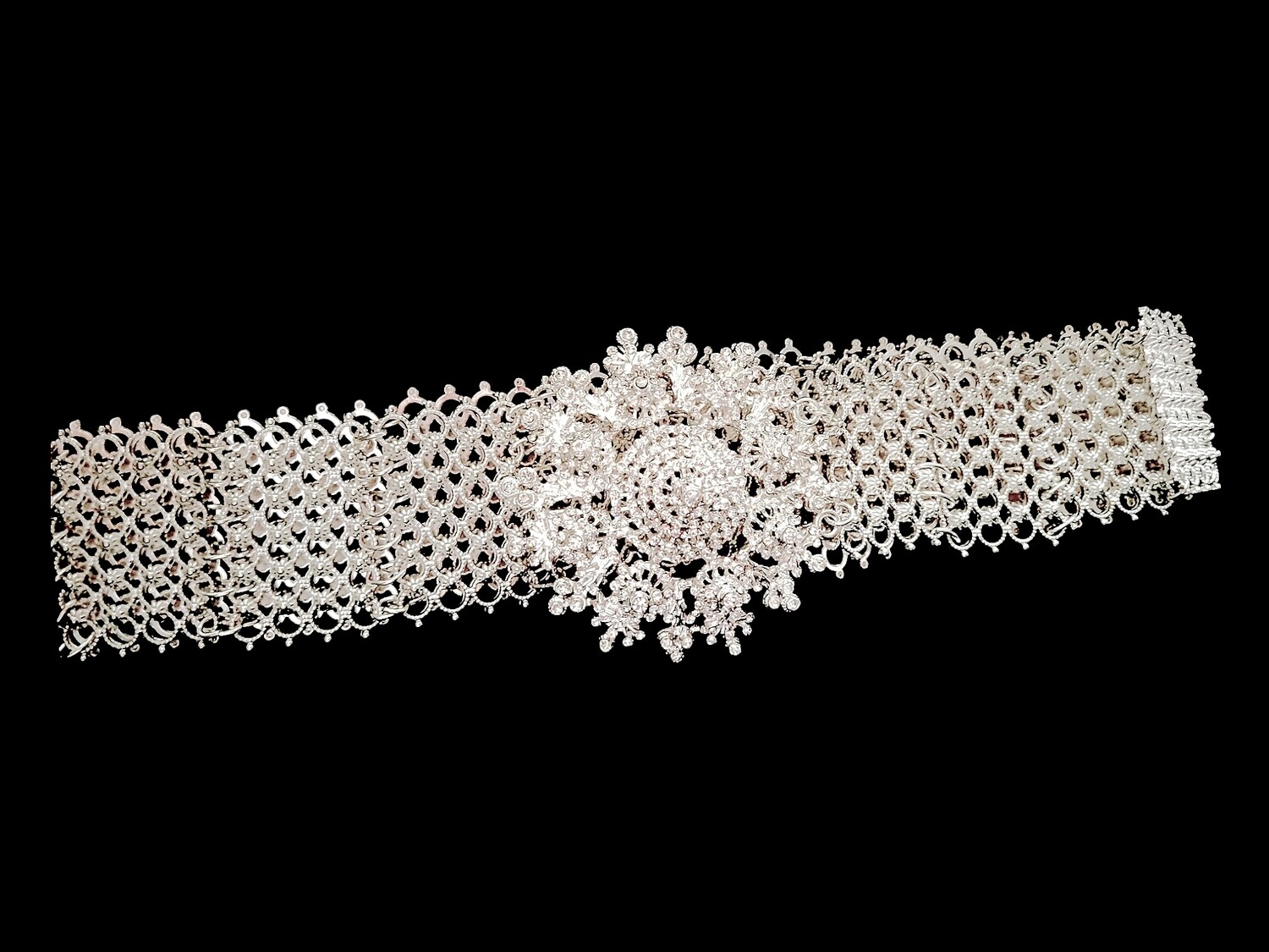 Silver Starburst Belt