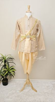 Gold &amp; Silver Men Thai Set