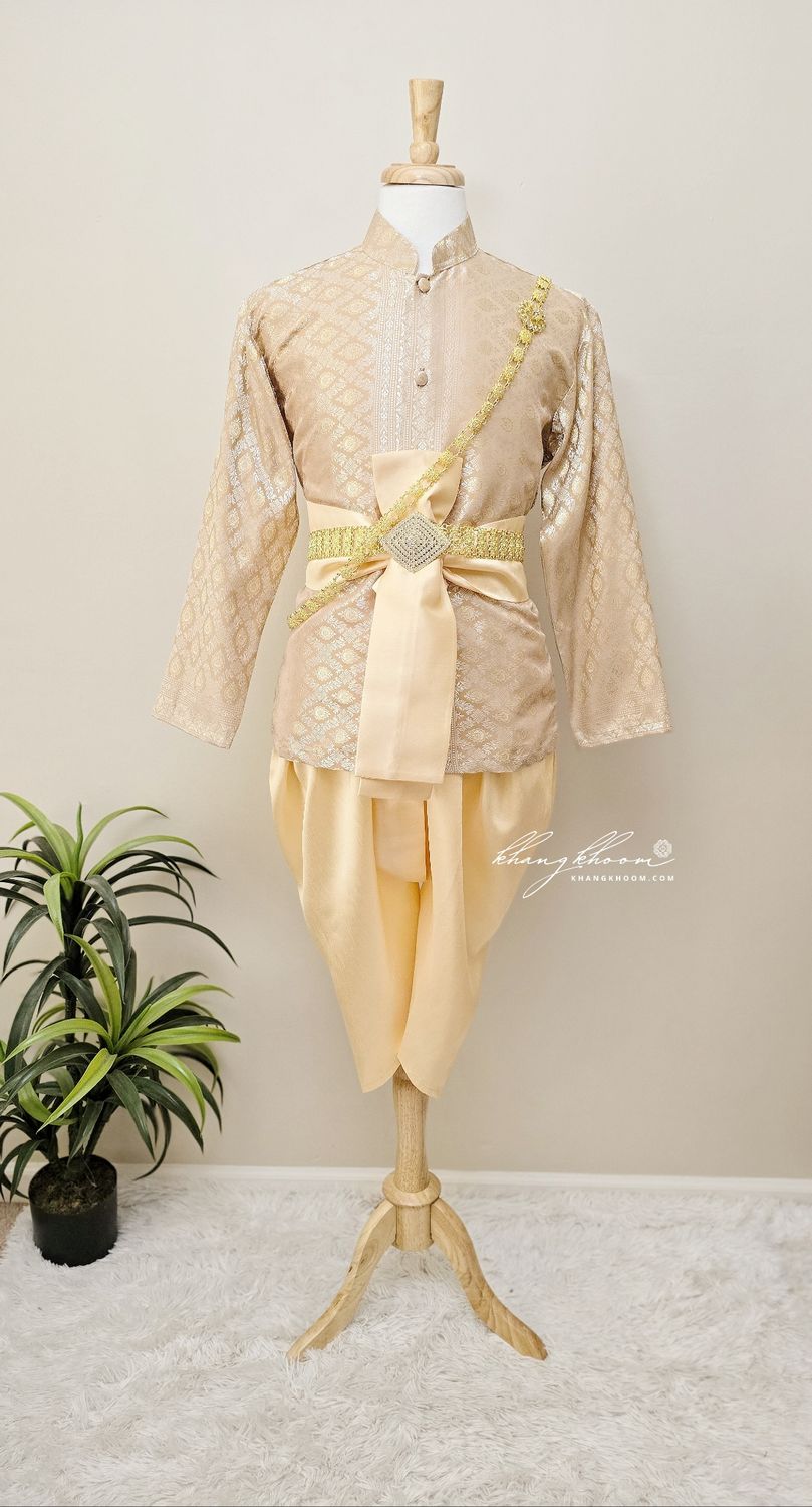 Gold &amp; Silver Men Thai Set