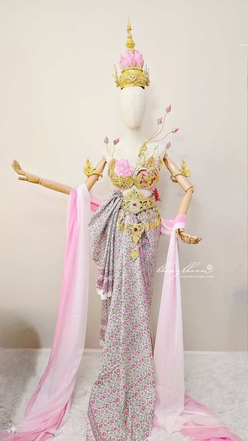 Pink Lotus Thai Wrap Style Clothing
