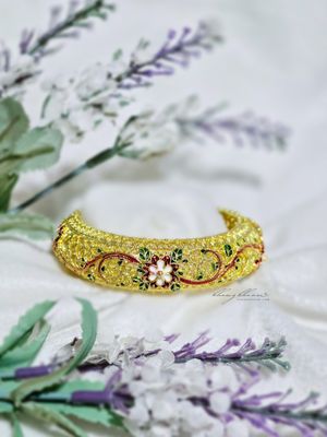 Red &amp; Gold Bangle