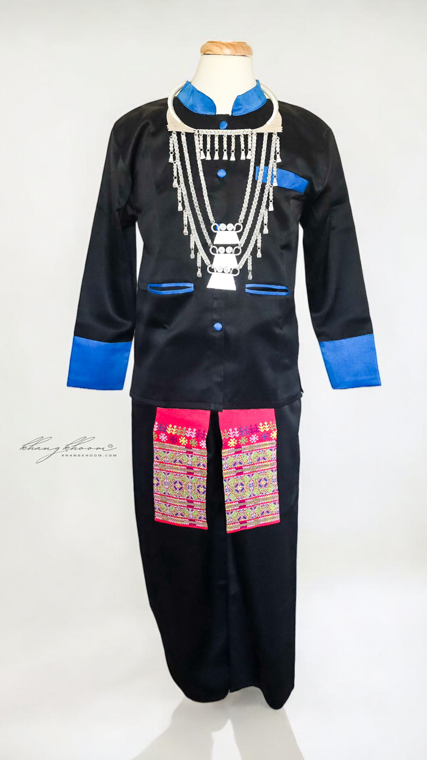 Hmong Sev Nplooj Men Set