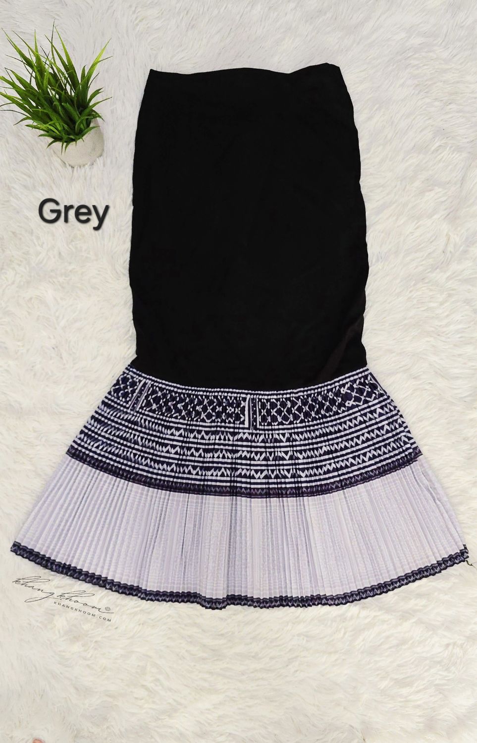 Grey Mermaid Skirt