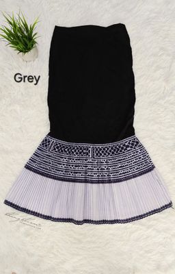 Grey Mermaid Skirt