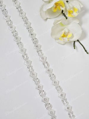 Silver Thai Crossbody Chain 07