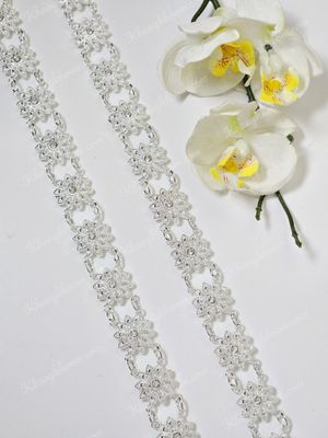Silver Thai Crossbody Chain 08