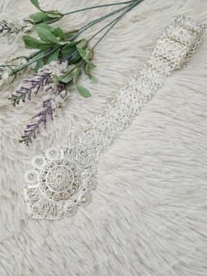Silver Diamond Belt 02