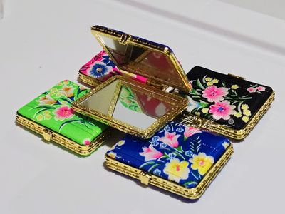 Unicorn Rectangle Hmong Compact Mirror