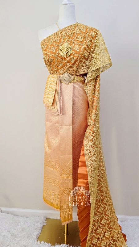 Marigold Thai Women Skirt Set