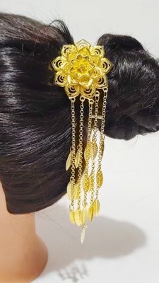 Flower Hair Stick Pin 02