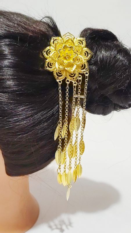 Flower Hair Stick Pin 02