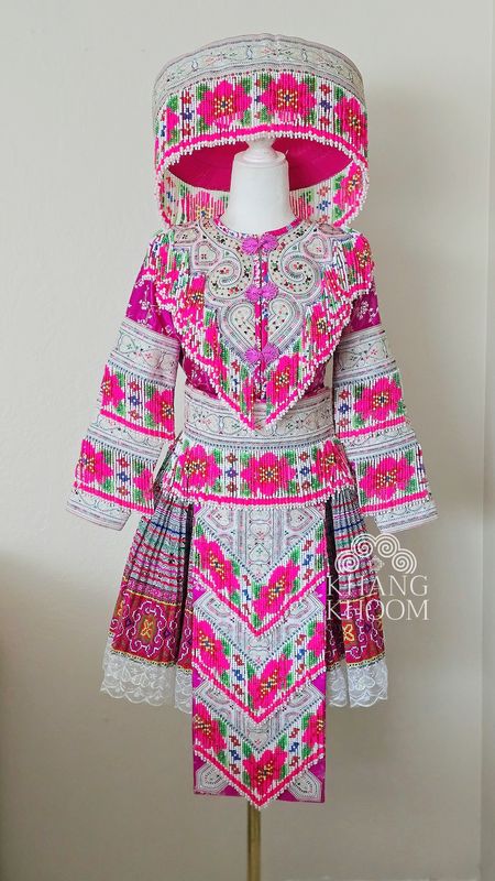 Hmong Chinese Fuchsia Pink
