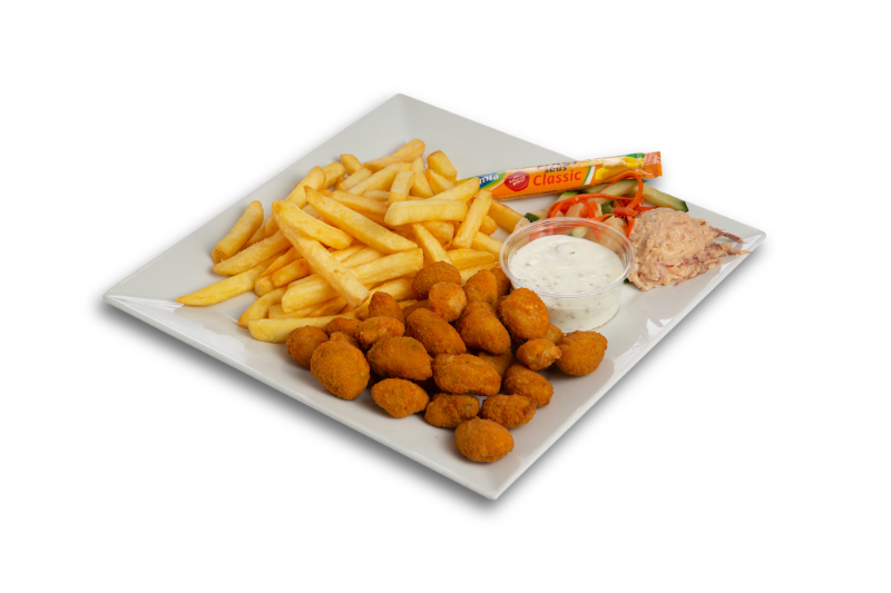 Mosselkrokantjes menu