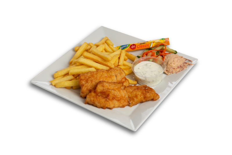 Kabeljauwfilet menu