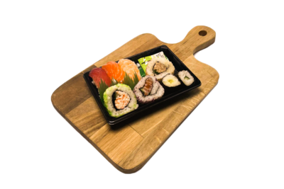 Sushi, sashimi, pokebowl.