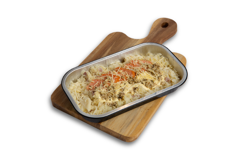 Zuurkool zalm schotel