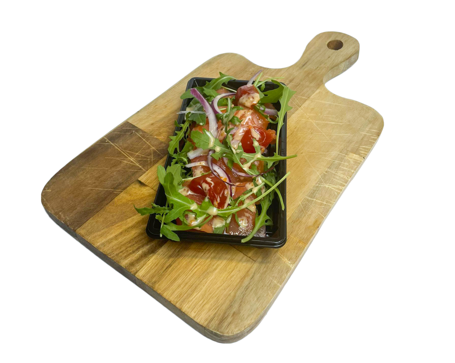 Zalm carpaccio