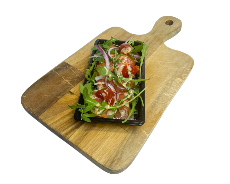 Zalm carpaccio Zalm carpaccio