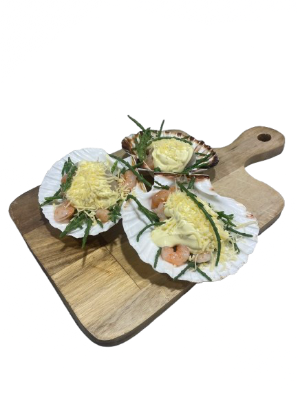 Gegratineerde coquille Gegratineerde coquille