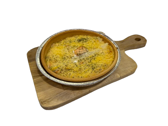 Quiche zalm asperge 18 cm
